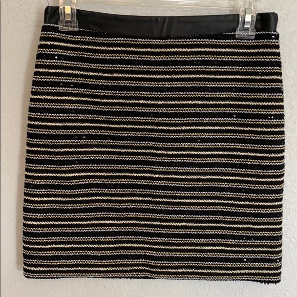 Sanctuary Knit Sequin Mini Skirt, Size XS - Picture 1 of 11
